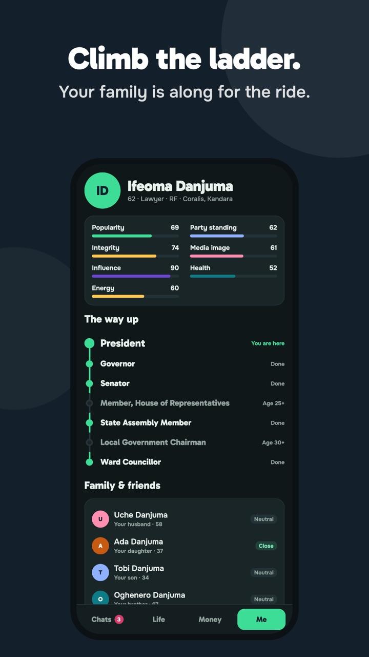 Your profile and stats